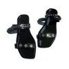 GAI 2024 designer Sandals Italy Slippers paris New Rubber Slides Sandals Floral Brocade Women Men Slipper Flat Bottoms Flip Flops Womens Fashion Striped Beach 36-41
