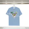 T-shirt estive oversize da uomo Street Rapper Tops T-shirt Hip Hop Graffiti in cotone manica corta per uomo donna