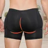 Cuecas masculinas cuecas respirável almofada enchimento grosso falso bunda alta elástica bunda levantada anti-séptico boxers roupa interior levantador de bunda