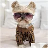 犬のアパレル品質のペットコートデザイナー服かわいい子犬のセーターレターラグジュアリードッグス衣類ペットアペラルウォームセーター