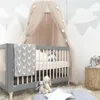 INS Nordic Klamboe Opknoping Tent Babybed Wieg Luifel Tule Gordijnen voor Slaapkamer Kinderen Speelhuis Kinderkamer decor 240223