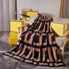 Wholesale Sable Fur Fashion Brand Blanket Foreign Trade Thickened Flannel Nap Air Conditioning Blanket Best quality