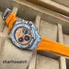 High-End-Armbanduhr, beliebte Armbanduhren, AP Royal Oak Offshore-Serie, 37 mm Durchmesser, automatisch, mechanisch, Gummi, modische Freizeit, berühmte Herren- und Damenuhren