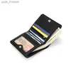 Geldklammern Echtes Leder Designer Brieftasche Frauen Kurze Brieftasche Mode Karte Tasche Geld Tasche Dünne Damen Luxus Kupplung Falten Brieftaschen Brieftaschen L240306
