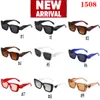 Lunettes de soleil de styliste unisexes, lunettes de soleil de mode pour femmes et hommes, lunettes de luxe, diverses signatures triangulaires en option, gafas para el sol de mujer Mix 8 styles