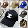 Projektantka Ceines Baseball Cap Haftowane dżinsowe sportowe sport i wolny czas wolny wszechstronne Visor Visor Retro Classic Driver można dostosować