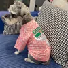 Abbigliamento per cani firmato Abbigliamento per cani in cotone Bellissimo modello Tauren Camicie per cani Gilet morbido e confortevole T-shirt per cuccioli di gatti leggeri Pieno di design Sence S A663