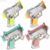 Toys Gun Gun Toys 4 PCS Transparent Water Shooter Kids Supply S Wear Resistant Party Favor Cartoon Abs Plastic Pool Summer 230710 240306