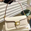 Designer -Bag Coaches Gold Bag Black Designer Bag Junge Tasche Echtes Leder Baguette Umhängetasche C Schulter Tabby mit Crossbody Bag Mode Satchel Bag Sack Luxus Cross Body