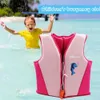 Kinderen Drijfvermogen Overlevingspak Opblaasbaar Neopreen Watersport Reddingsvest Lichtgewicht met noodfluit voor Zwemmen Zee 240219