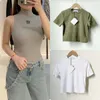 Short sleeve new summer women's pattern interesting printed short sleeve fashion sexy top