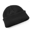 Berets Wholesale Skull Beanies For Man Woman Wool Acrylic Knitted Solid Colors Hat Winter Warm Portable Outdoor Designer Bonnets