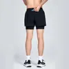 Lu Align Anti with Lining Men Exposure Inner Fitness for Running Training Sports Workout Shorts Jogger Gry Lemon Lu-08 Gry 2024