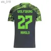 Maglie da calcio 2024 VfL Wolfsburg L.NMECHA WIMMER SVANBERG BAKU KAMINSKI LACROIX maglia da calcio casa trasfertaH240306