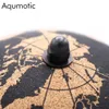 Aqumotic Kurk Globe Decoratie Geen Woord 1 st Wereld Prikbord met Push Pins Grote en Kleine Kantoor Tafel Decora 240223