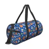 Duffel Bags Casal Saco de Viagem Esporte Bolas Ginásio Grande Hall da Fama Oxford Bolsa Personalizada Bonito Treinamento Esportes