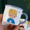 Tassen Kreative High Beauty Keramiktasse Home Office Wasser Cartoon Niedliche Kaffeetasse Geschenk