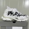 Designerskor lyxiga sneakers Womens Men Trainers Paris överför känsla dekonstruktion Klassisk svart och blå känsla av retro löpskor basketskor