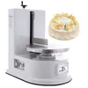 Machine de remplissage de revêtement pour étaler la crème à gâteau rond, bord de gâteau plus lisse, grattoir pour décoration de gâteau à faire soi-même