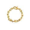 Bijoux Luoyang tendance personnalisé tiffay en forme de U épissure réglable Bracelet en cuivre pour hommes et femmes 8RI1