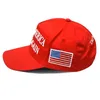 트럼프 활동 파티 모자 면화 자수베이스 볼 캡 45-47th Make America Great Again Sports Hat Drop Delivery DH3SA