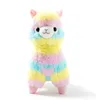 17cm Alpaca Vicugna Pacos Plush Toy Japanese Soft Stuffed Alpacasso Baby Animals Alpacas Gifts LA0491031012