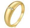 Luxury Dubai Gold Color Par Bröllopsringar för män och kvinnor gifte sig Love Alliance 316L rostfritt stål smycken ring äktenskap1452573