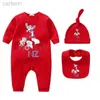 Footies Designer Baby Rompers 100% Cotton Newborn Romper Sets New Born Jumpsuits Brand Kids Jumpsuit Girls Boys Clothes Babies Bodysuit CYD23103003 240306