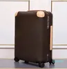 10A Luxury Suitcase Designer Bagage 55 Boarding Box stor kapacitet Cabin Classic Alfabetet Flower Mönster Travel Business Senior Pull Rod Universal Wheel