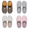 2024 Hommes Femmes Designer Pantoufles Diapositives Sliders Noir Blanc Rose Gris GAI Mens Femmes Pantoufle Intérieur Hiver Slide2