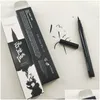 Delineador de ojos Maquillaje profesional Epic Ink Liner Lápiz de ojos líquido negro resistente al agua Maquillaje Maquiagem de larga duración en Stiock Pen Párpado L Dh1Yd