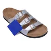 High quality Designer Comforts Sandals famous Leather Men Women sliders buckle strap flip flops Classic clog Suede Platform slides Summer Slippers shoes Size 36-46