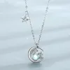 Pendanthalsband Fashion Tassel Crystal Star Moon Charm Pendants Choker för Women Party Jewelry DZ147