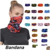 Masques de fête 24H Navire Hommes Femmes Tête Visage Cou Pare-Soleil Collier Guêtre Tube Bandana Écharpe Sport Headwear Anti-poussière De Pêche En Plein Air Drop Dhdx8