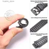 Watch Bands Black Rubber Wtach Strap Suitable for Suunto X-Lander Military Mens Wrist Band For SUUNTO X-LANDER Accessories L240307