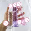 Dildos/Dongs Dildo Realistic z dildo kubka ssącego na analny duży penis dla kobiet zabawki seksualne żeńskie masturbator dorosły produkt sex zabawki dla dorosłych