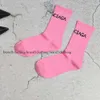 Designer Couleur Lettre Chaussettes Mode Nouveauté Haruku Lettrage Chaussettes Hommes Femmes Coton Skateboard Rue Chaussette Décontractée