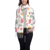 Vêtements ethniques Modèle sans couture mignon avec écharpe Flamingo Wrap pour femmes Long hiver chaud gland châle foulards