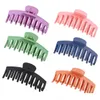 Party Favor Hair Claw Clips 4 pouces antidérapants grandes épingles à cheveux de crabe pour les femmes accessoires minces Barrette filles cadeaux-Sea Drop Delivery Home Dhpag