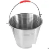 Mugs Water Bucket Metal Horses Feed Buckets Stainless Steel Feeder Storage Commode Drop Delivery Home Garden Kitchen Dining Bar Drink Dhudl