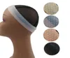 Diademas de silicona transparentes antideslizantes Unisex banda elástica en forma de gota peluca de encaje bandas para el cabello para pelucas deportes Yoga6511451