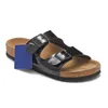 Designer Top quality Comforts Sandals famous Leather Men Women sliders buckle strap flip flops Classic clog Suede Platform slides Summer Slippers shoes Size 36-46