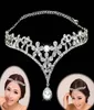 1638cm Cheap Bridal Tiara Crystals Headband Bridal Head Accessories Formal Event Hair Wear Rhinestones jewelry4803637