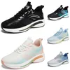 2024 hot sale running shoes men women Deep Black Pink Peach Sky Blue White Split Orange Burgundy Khaki Green mens trainers sports fashion sneakers GAI