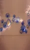 Hand Blown Glass Lamp Chihuly Murano Wall Decor Art Flower Plates Blue Amber Color Small Mounted Scnce 10 to 16 Inches1047080