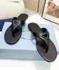 Comfortable Slippers Summer Casual Daily Walking Women Triangle Padded Leather Thong Sandals Shoes Beach Flip Flops Lady Beachwear Outdoor Slippers Size 35-43