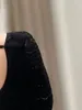 Повседневные платья Женское двухсекционное ажурное черное платье 2024 Летняя мода с открытой спиной и длинным рукавом Тонкое женское вязаное платье средней длины с круглым вырезом