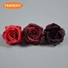 50Pcs 19 Colors 8CM Artificial Silk Fabric Rose Flower Heads For Wedding Wall Arch Party Home Decoration DIY Hat Accessories 240228