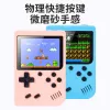 Tragbare Handheld-Videospielkonsole Retro 8-Bit-Minispieler 400 Spiele 3 in 1 mit Kontrolltasche Gameboy-Farb-LCD LL