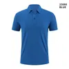 Polos masculinos de alta qualidade verão adultos 180g polo camisa casual manga curta pessoal personalizado poliéster respirável mens s23088